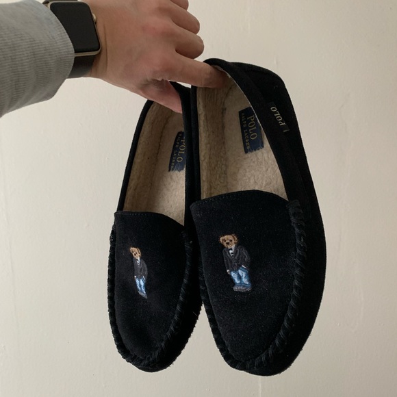 polo bear slippers
